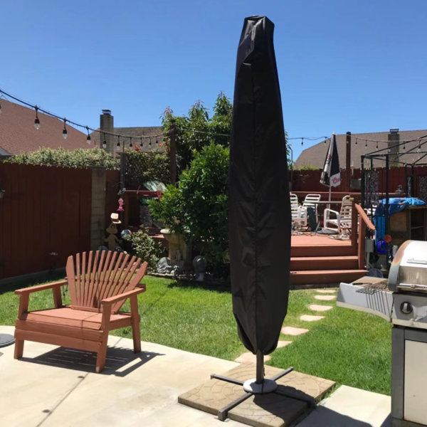 Black Parasol Cover Large Cantilever Umbrella Cover Offset Umbrella